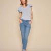 Mos Mosh Uutuudet | Mos Mosh - Naomi Diva Jeans, Blue Regular