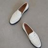 Flattered Tennarit Ja Loaferit | Flattered - Sara Nahkaloaferit, Creme