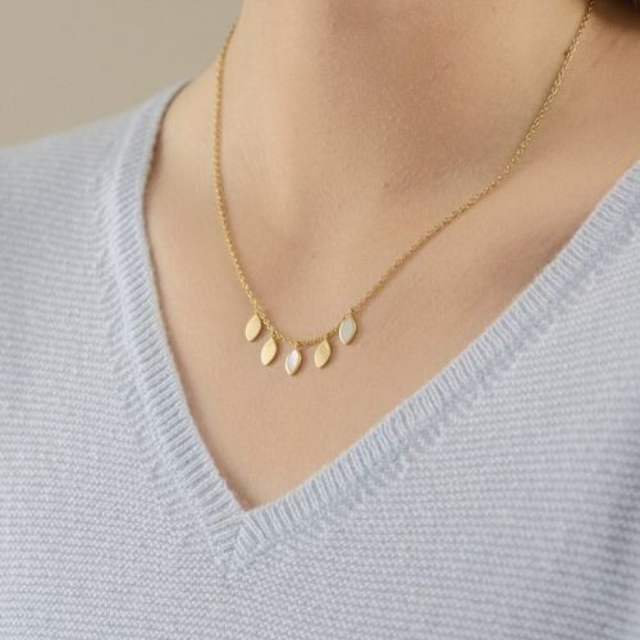 Pernille Corydon Kaulakorut | Pernille Corydon - Flake Necklace, Kulta