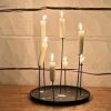 ENO studio Kynttilat Ja Lyhdyt | Eno Studio - Multi Candle Pin Kynttilanjalka, Musta