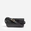 Flattered Laukut | Flattered - Lillie Shoulder Bag, Leather Black Lizzard