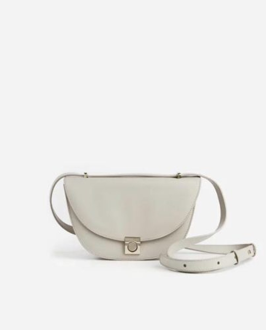 Flattered Laukut | Flattered - Cindy Cross Body Kasilaukku, Creme