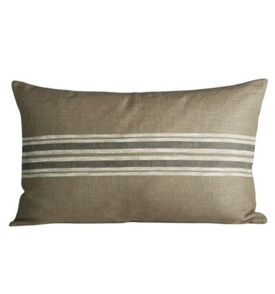 Tine K Home Sisustustyynyt | Tine K Home - Everstripe Tyynynpaallinen 50X75Cm, Khaki