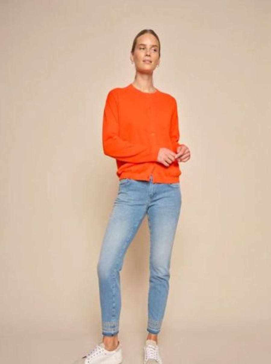 Mos Mosh Uutuudet | Mos Mosh - Sumner Diva Jeans, Light Blue Ankle