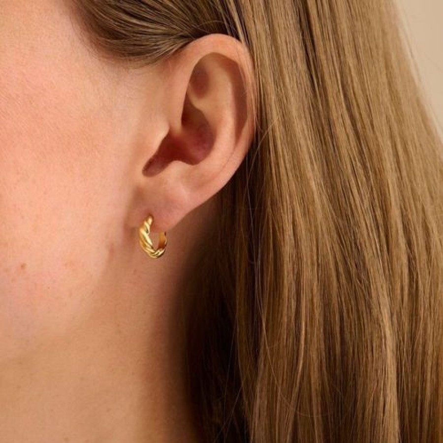 Pernille Corydon Korvakorut | Pernille Corydon - Small Hana Earrings 12Mm, Hopea