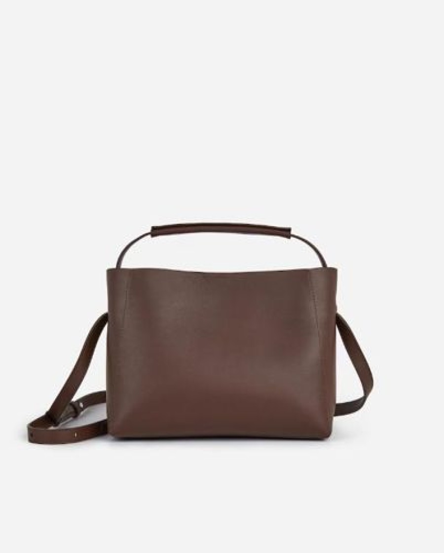 Flattered Laukut | Flattered - Hedda Midi Handbag, Chocolate