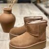 UGG Saappaat Ja Nilkkurit | Ugg - Classic Mini Platform, Kastanja