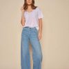 Mos Mosh Uutuudet | Mos Mosh - Reem Pincourt Jeans, Light Blue Long