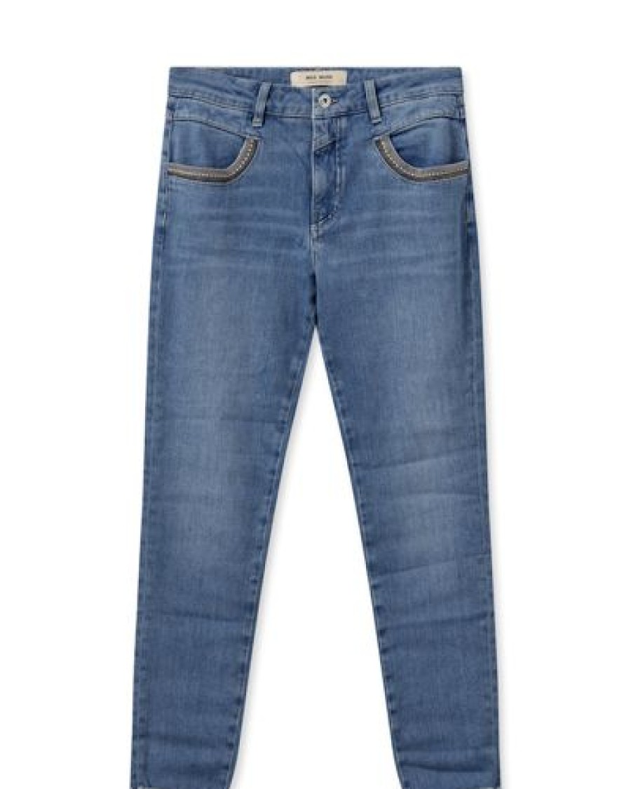 Mos Mosh Uutuudet | Mos Mosh - Naomi Nion Spring Jeans, Blue Regular