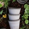 Bergs Potter Ruukut Ja Maljakot | Bergs Potter - Ruukku Parade Raw Grey, O15 Cm