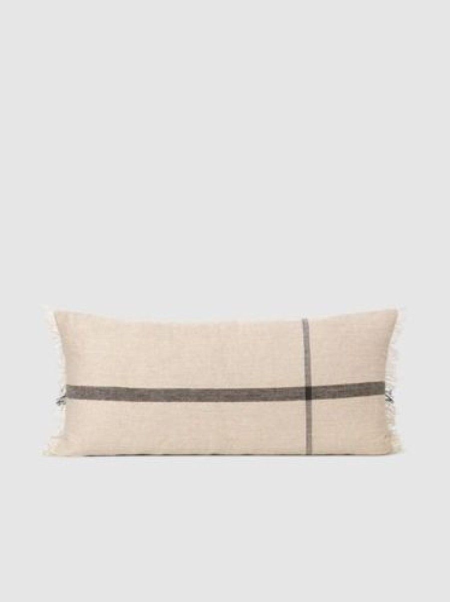 Ferm Living Sisustustyynyt | Ferm Living - Calm Tyyny 90X40, Camel/Black